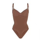 Women’s seamless body shaper – slimming bodysuit with tummy trimmer.